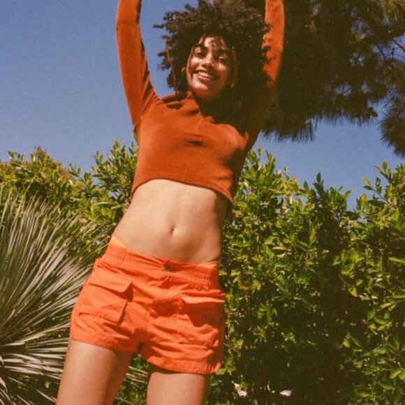 Urban Outfitters BDG Kate Split Hem Utility Short - Picture 2 of 8